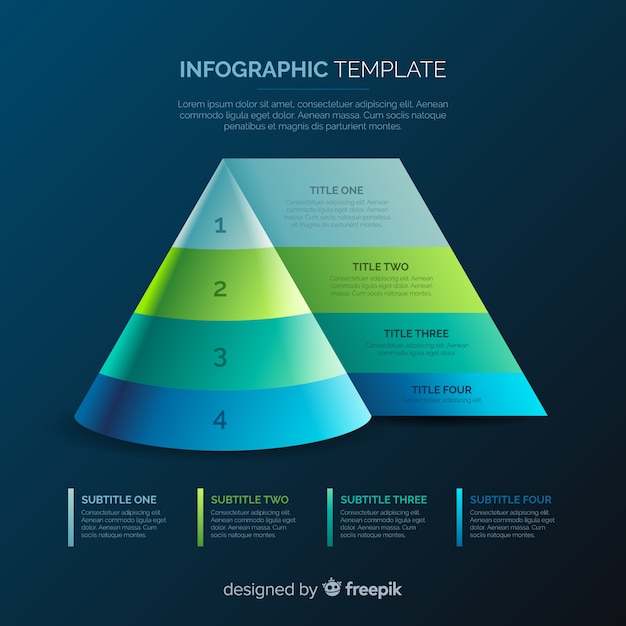 Free vector infographic