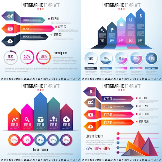 Infographics Design Template – Free Vector Download