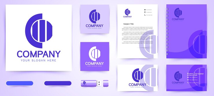 Бесплатный Вектор первоначальный логотип co и шаблон бизнес-брендинга designs inspiration isolated on white background