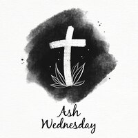 ink ash wednesday illustration
