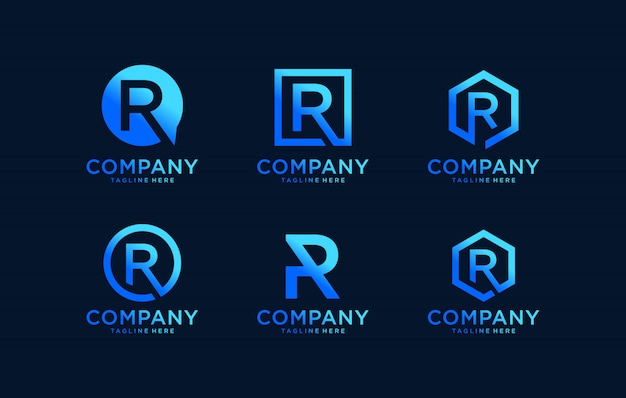 Download Free Collection Of Letter R Modern Logo Design Premium Vector Use our free logo maker to create a logo and build your brand. Put your logo on business cards, promotional products, or your website for brand visibility.