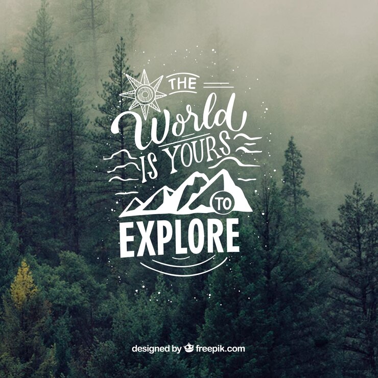 Free Vector inspirational lettering background