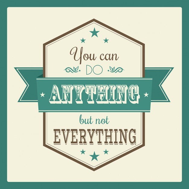 Free vector inspirational quote background