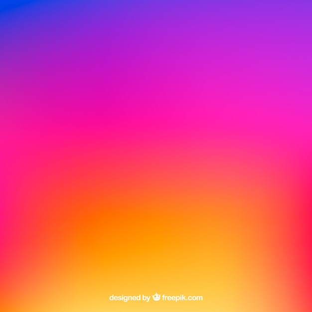 Instagram background in gradient colors