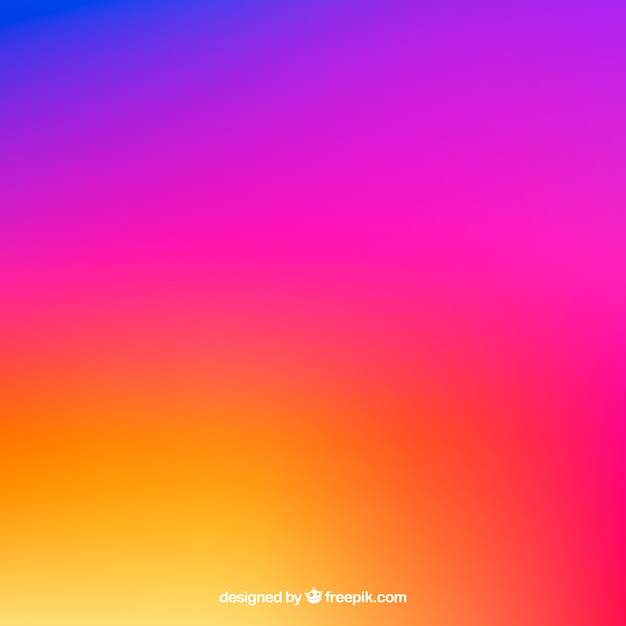 Free vector instagram background in gradient colors