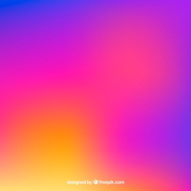 Instagram background in gradient colors