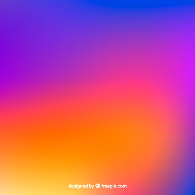 Instagram background in gradient colors