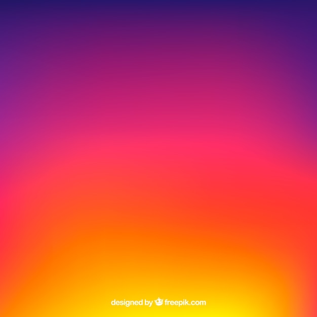 Instagram background in gradient colors