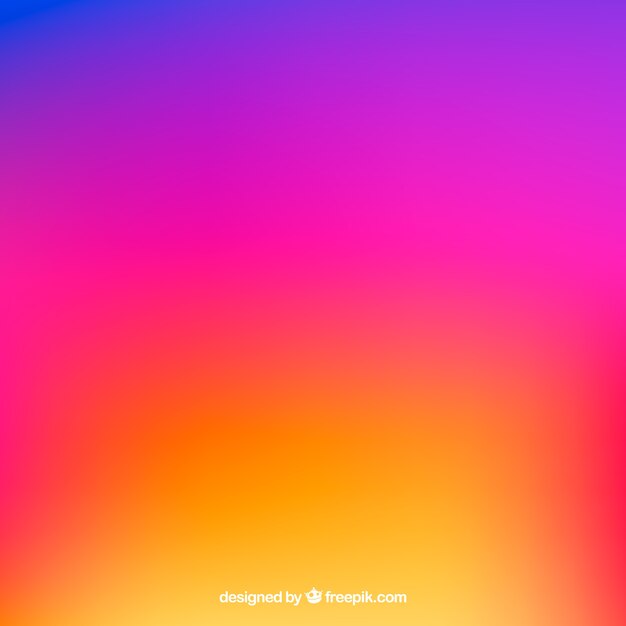 グラデーションカラーのinstagram背景 無料のベクター