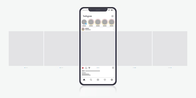 Instagram carousel interface