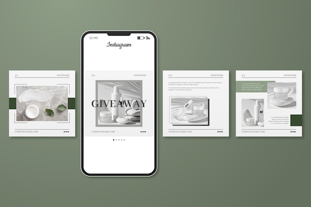 Instagram carousel templates