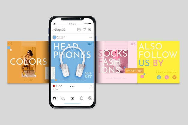 instagram carousel templates