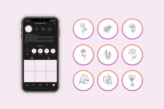 Instagram Highlights Images Free Vectors Stock Photos Psd
