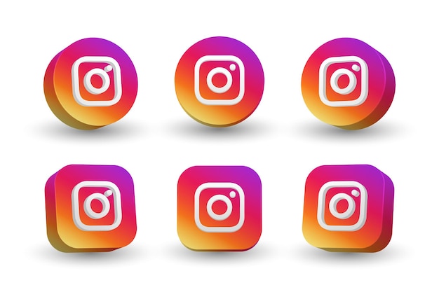 Free Vector Instagram Icon Collection Free Vector Instagram Icon Collection