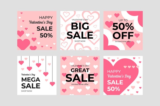 Instagram post collection for valentine day sales