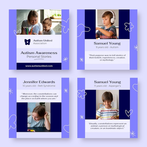 Instagram post template design