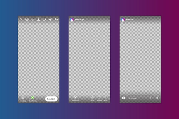 Instagram story overlay png Vectors & Illustrations for Free Download ...