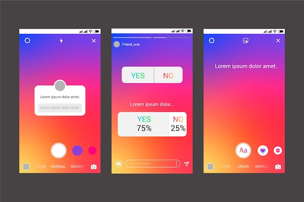 Download Instagram Story Screen Images Free Vectors Stock Photos Psd