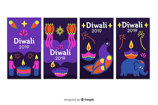 Instagram stories diwali festival