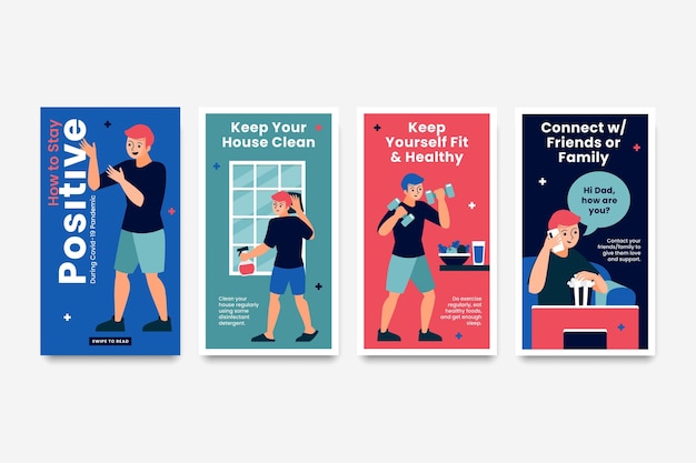 instagram stories for staying positive during coronavirus