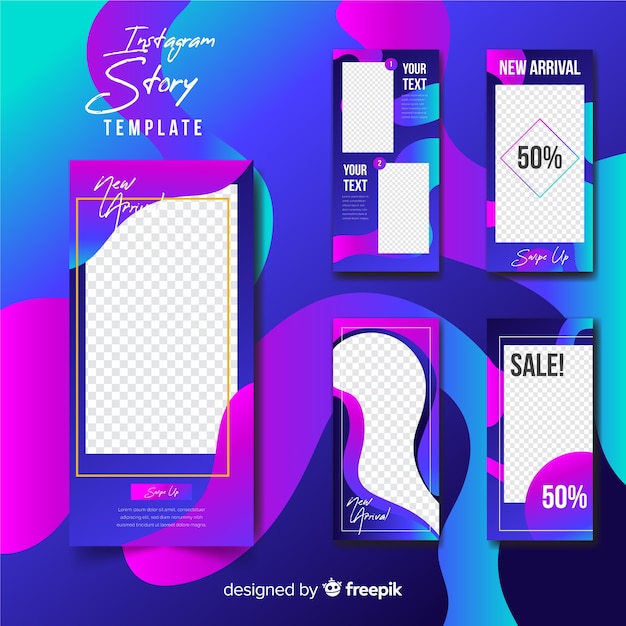 Instagram stories templates