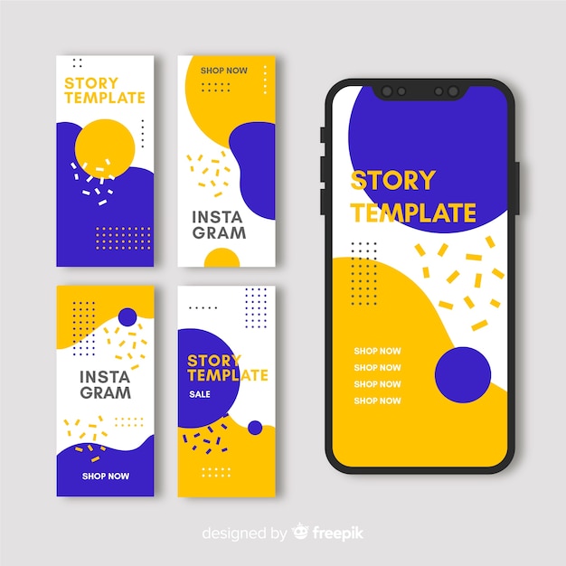 Instagram stories templates