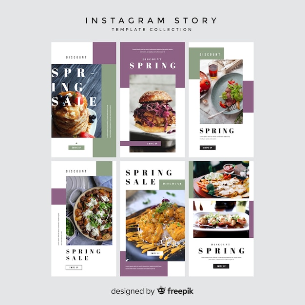 Instagram stories templates
