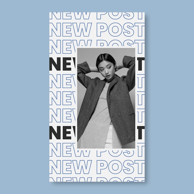 Instagram 이야기 템플릿 디자인