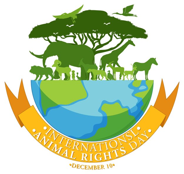 International Animal Rights Day banner design