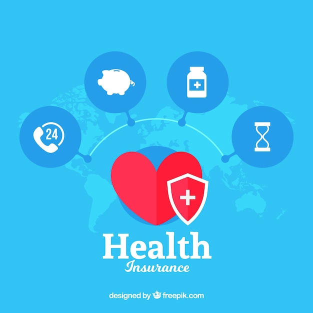 Free vector international cardiology and health icons