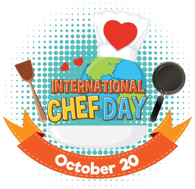 International Chef Day Poster Design