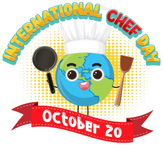 International Chef Day Poster Design