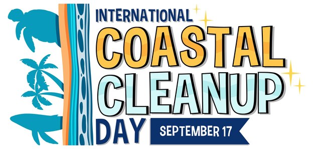 International Coastal Cleanup Day Banner Design