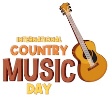 International country music day banner