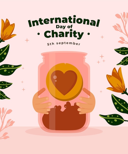 International day of charity background