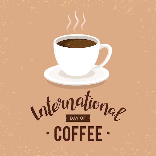 コーヒーイラストの国際デー