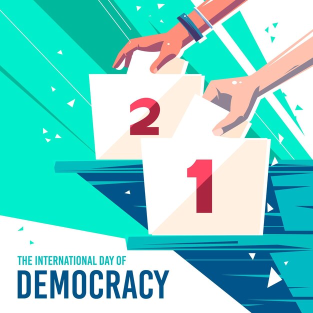 International day of democracy event