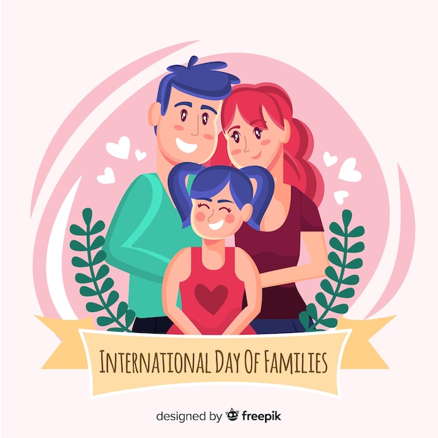 家族の国際的な日の背景