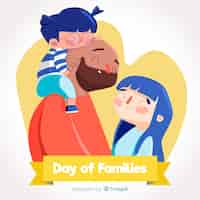 Free vector international day of families