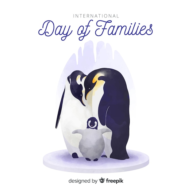 Free vector international day of families