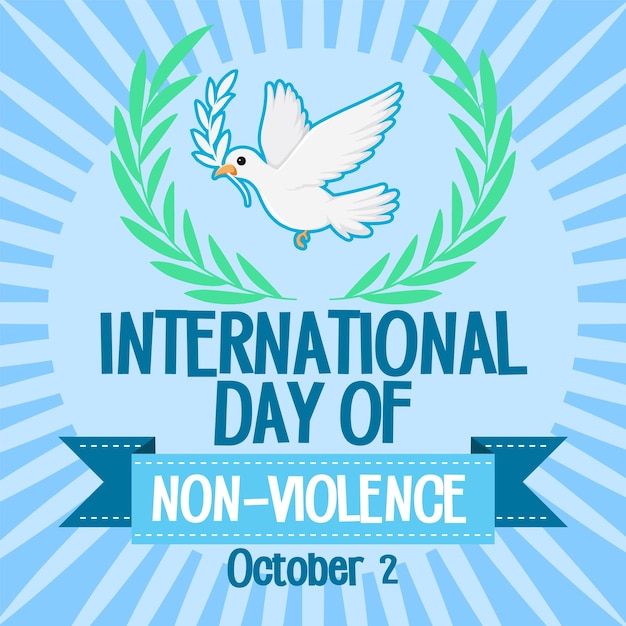 International day of non violence poster