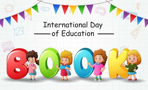 子供​と​アルファベット​の​国際​教育​の​日