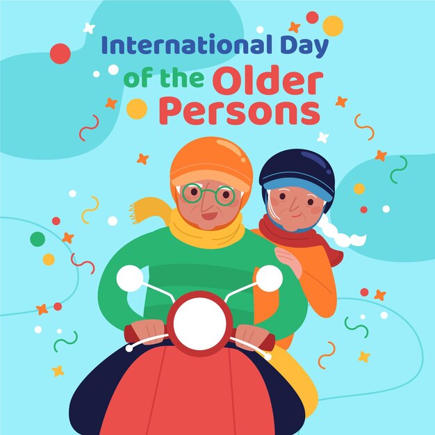 International day of older persons concept