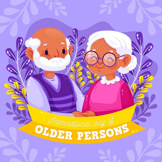 International day of older persons concept