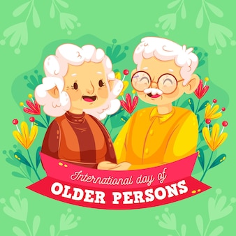 International day of older persons concept