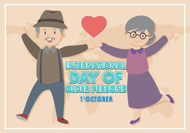 International day of older persons poster design