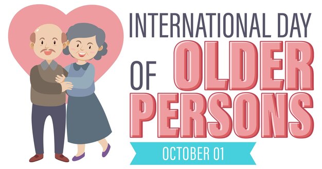 세계 노인의 날 포스터