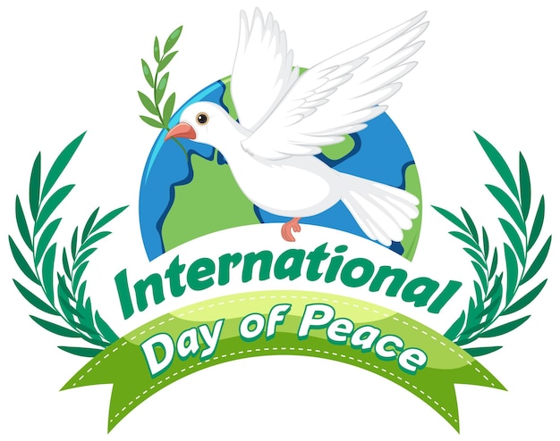 International day of peace banner design