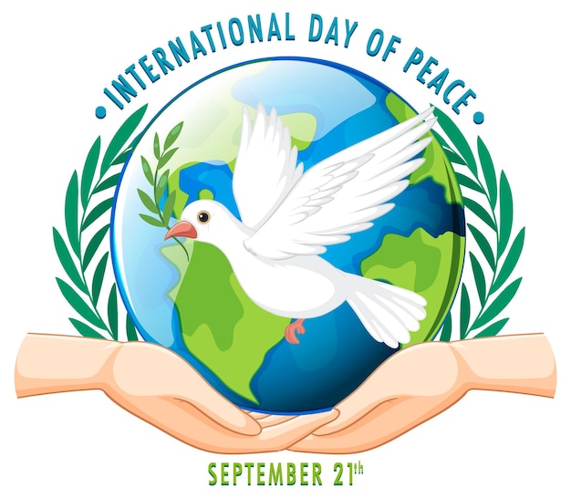 International day of peace banner design