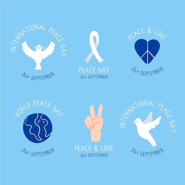 International day of peace labels